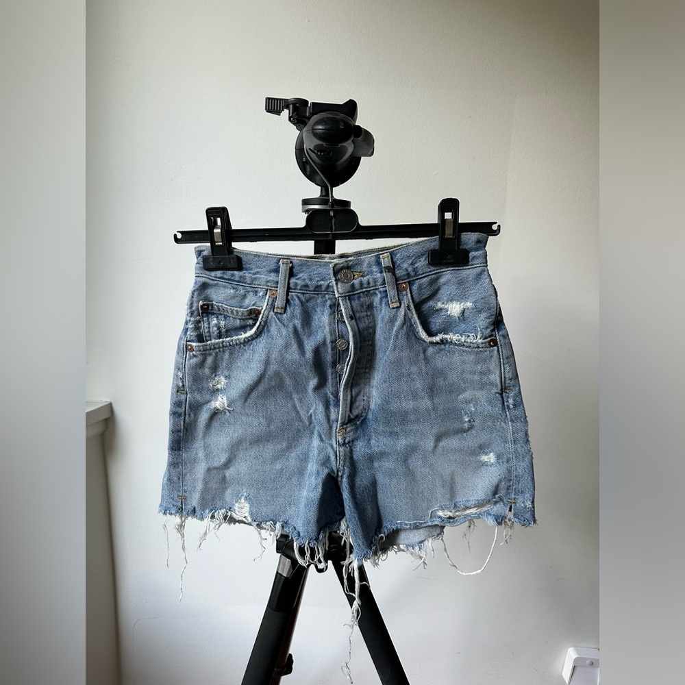 Agolde Parker Vintage Cut Off Short - Size 24 - Picture 2 of 5